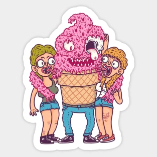 Ice cream sweety boy Sticker